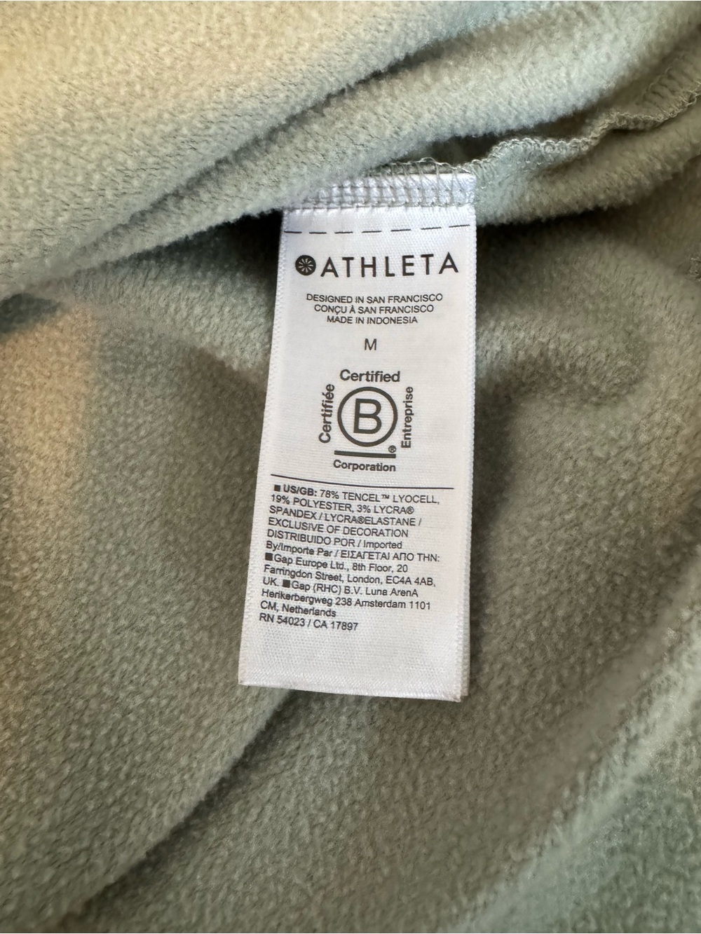 Athleta Sage Green Crewneck Pullover - Picture 7 of 9